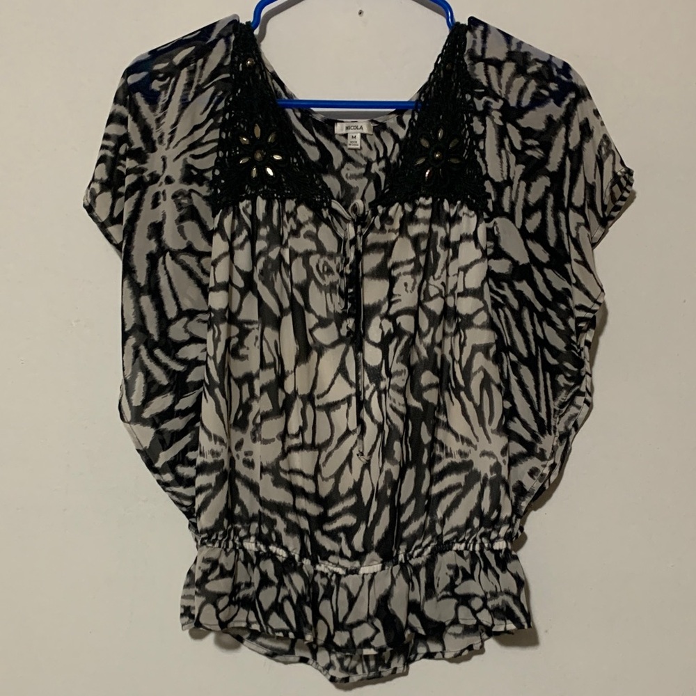 NICOLA Embellished Blouse